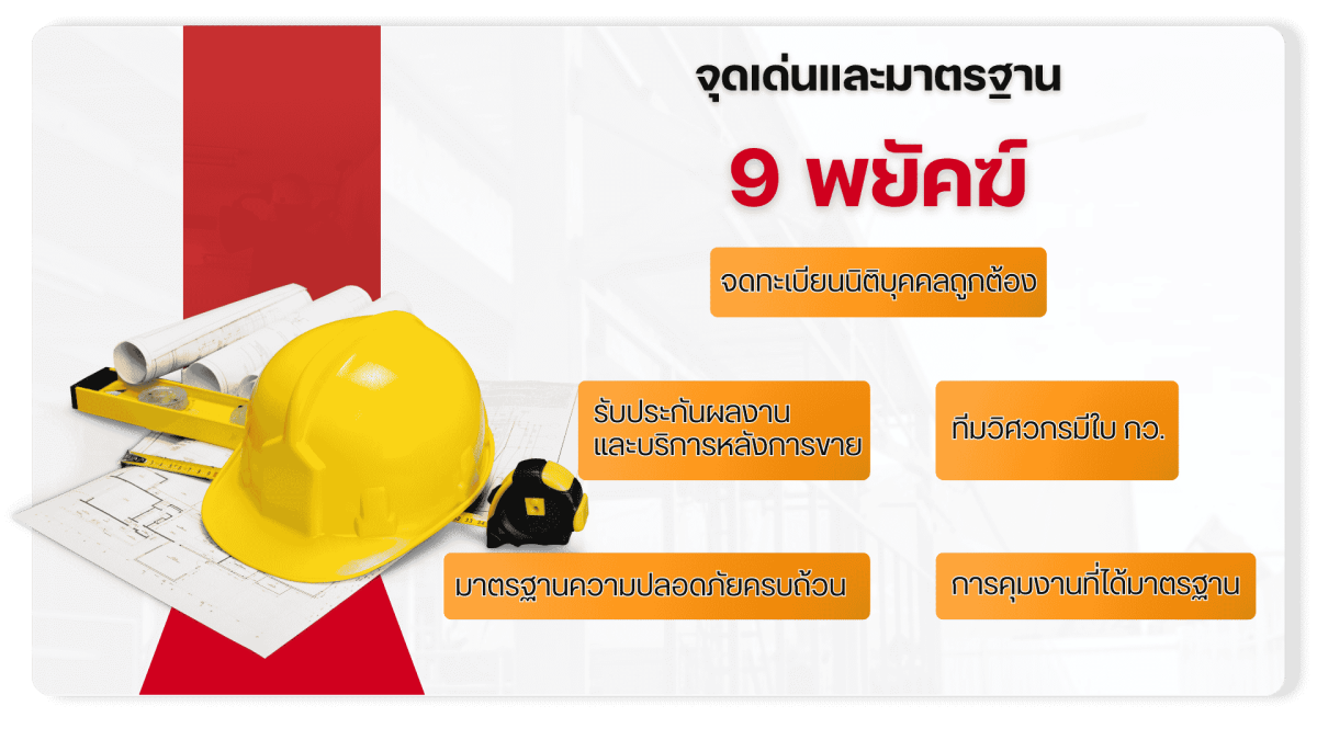 จุดเด่นและมาตรฐาน 9 พยัคฆ์